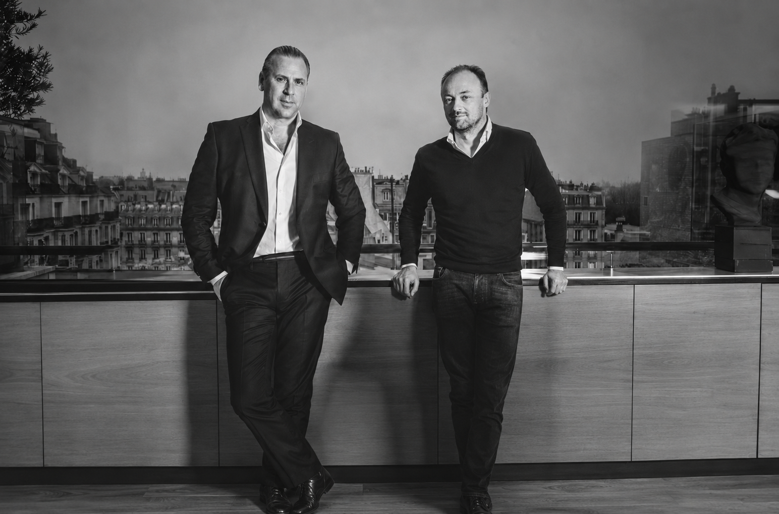 Olivier Delouis et Stéphane de Laforcade, fondateurs de StoneLife Capital